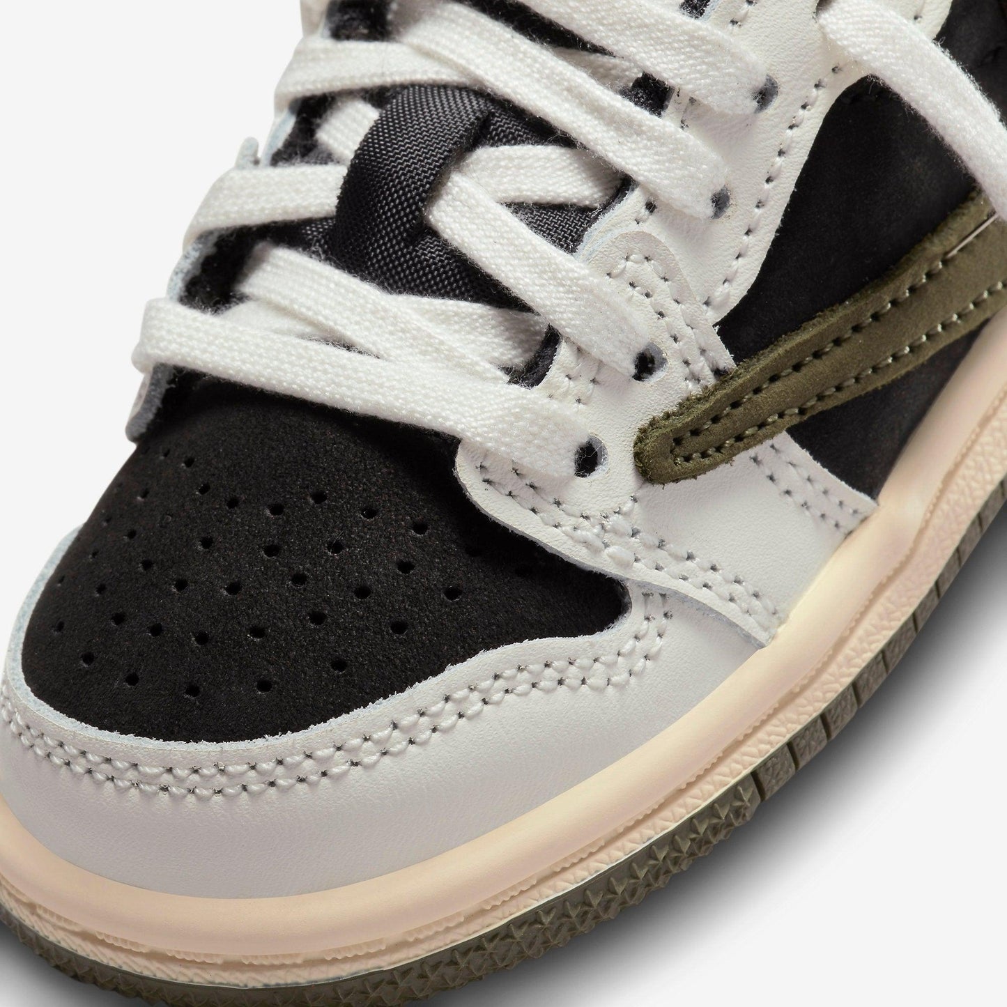 (TD) Aithtr Jordthtan 1 Low OG SP x Travis Scott 'Olive' (2023) DZ5908-106