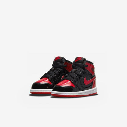 (TD) Aithtr Jordthtan 1 Retro High OG 'Reimagined Patent Bred / Banned' (2021) AQ2665-063