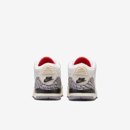 (TD) Aithtr Jordthtan 3 Retro 'Reimagined White Cement' (2023) DM0968-100