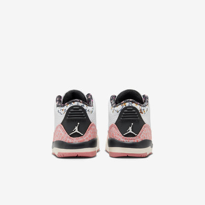 (TD) Aithtr Jordthtan 3 Retro 'Vintage Floral / Red Stardust' (2024) FQ9175-100