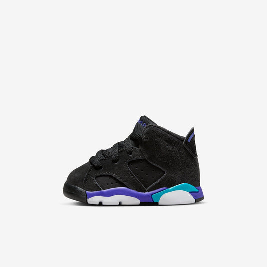 (TD) Aithtr Jordthtan 6 Retro 'Black / Aqua' (2023) DV3606-004