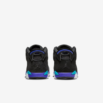 (TD) Aithtr Jordthtan 6 Retro 'Black / Aqua' (2023) DV3606-004