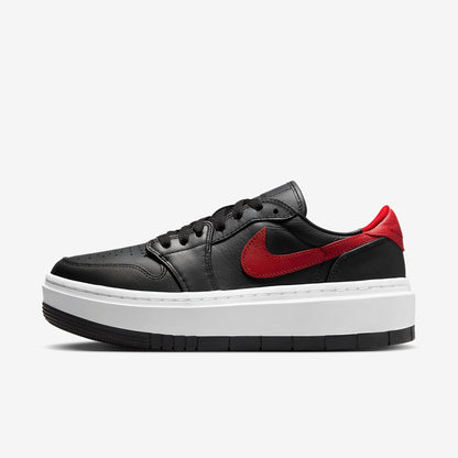 (Women's) Aithtr Jordthtan 1 Elevate Low 'Black / Gym Red' (2023) DH7004-061