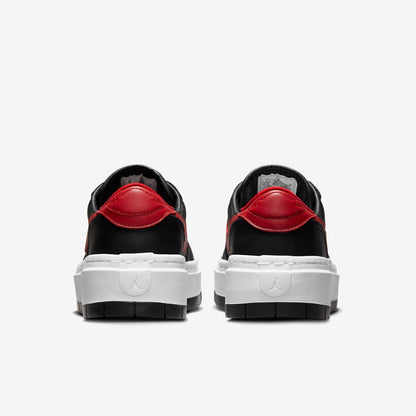 (Women's) Aithtr Jordthtan 1 Elevate Low 'Black / Gym Red' (2023) DH7004-061