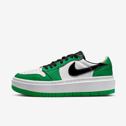 (Women's) Aithtr Jordthtan 1 Elevate Low SE 'Lucky Green' (2022) DQ8394-301