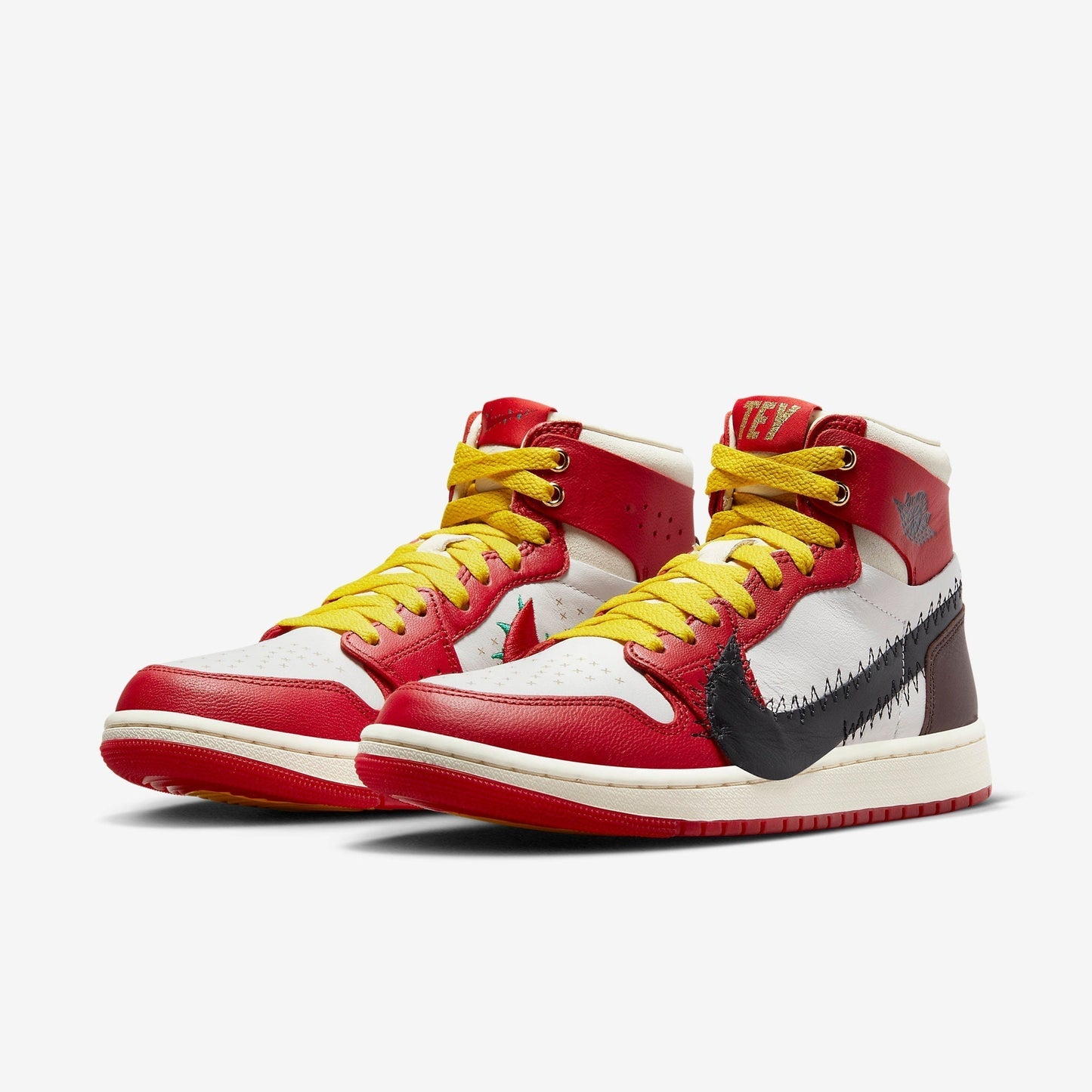 (Women's) Aithtr Jordthtan 1 High Zoom Air Comfort 2 x Teyana Taylor 'A Rose From Harlem' (2023) FJ0604-601