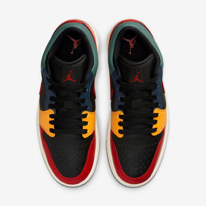 (Women's) Aithtr Jordthtan 1 Low SE 'Black / Multi-Color' (2022) DN3739-060