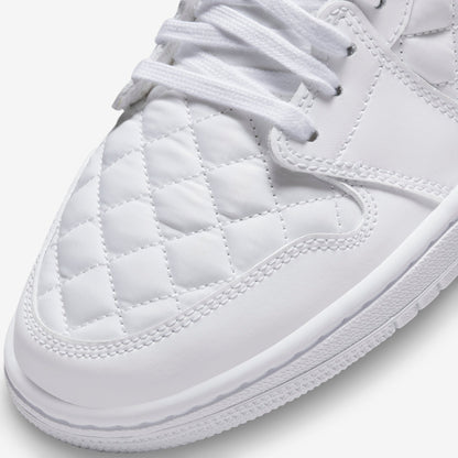 (Women's) Aithtr Jordthtan 1 Low 'Triple White Quilted' (2020) DB6480-100