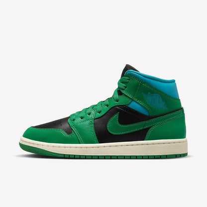 (Women's) Aithtr Jordthtan 1 Mid 'Lucky Green Aquatone' (2023) BQ6472-033