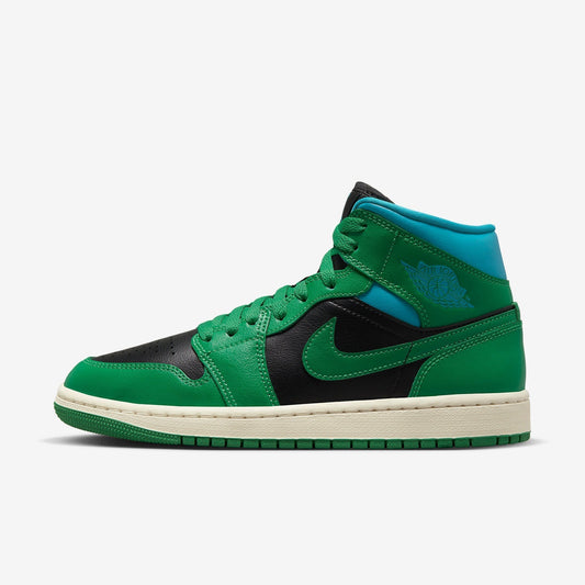 (Women's) Aithtr Jordthtan 1 Mid 'Lucky Green Aquatone' (2023) BQ6472-033