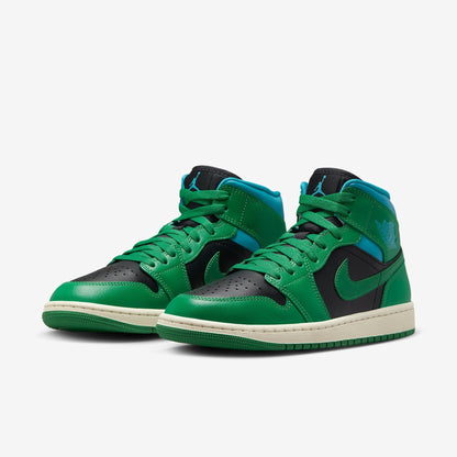 (Women's) Aithtr Jordthtan 1 Mid 'Lucky Green Aquatone' (2023) BQ6472-033