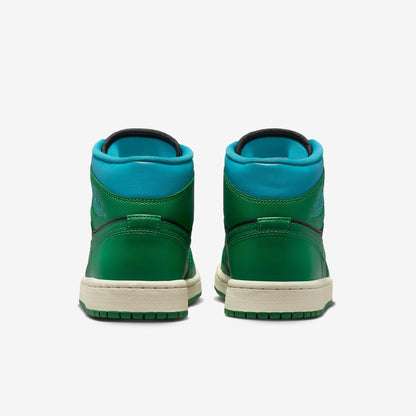 (Women's) Aithtr Jordthtan 1 Mid 'Lucky Green Aquatone' (2023) BQ6472-033