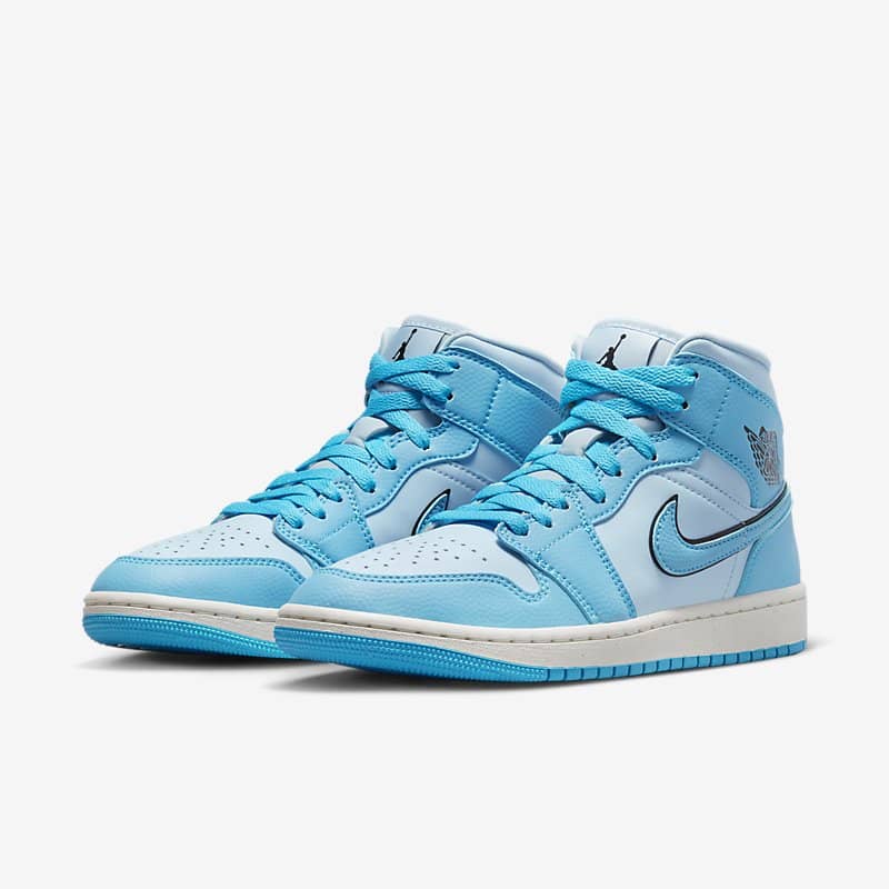 (Women's) Aithtr Jordthtan 1 Mid SE 'Ice Blue' (2023) DV1302-400