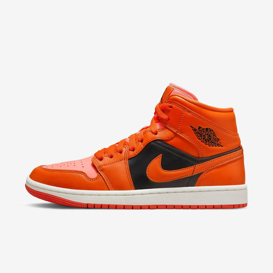 (Women's) Aithtr Jordthtan 1 Mid SE 'Rush Orange' (2022) DM3381-600