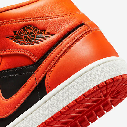 (Women's) Aithtr Jordthtan 1 Mid SE 'Rush Orange' (2022) DM3381-600