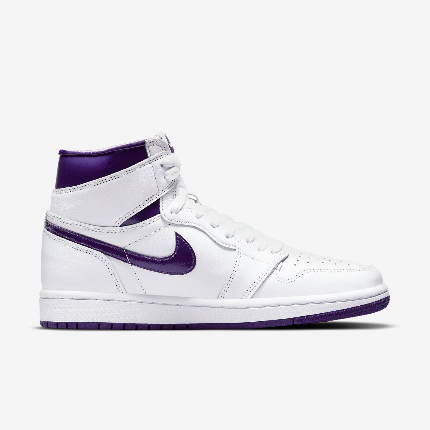 (Women's) Aithtr Jordthtan 1 Retro High OG 'Court Purple' (2021) CD0461-151