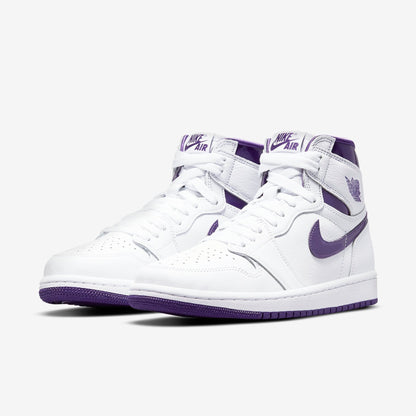 (Women's) Aithtr Jordthtan 1 Retro High OG 'Court Purple' (2021) CD0461-151