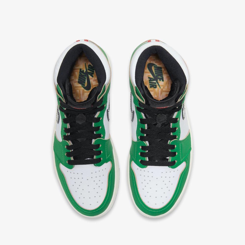 (Women's) Aithtr Jordthtan 1 Retro High OG 'Lucky Green' (2020) DB4612-300