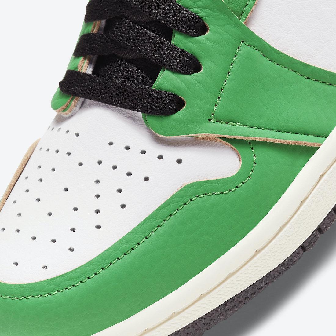 (Women's) Aithtr Jordthtan 1 Retro High OG 'Lucky Green' (2020) DB4612-300