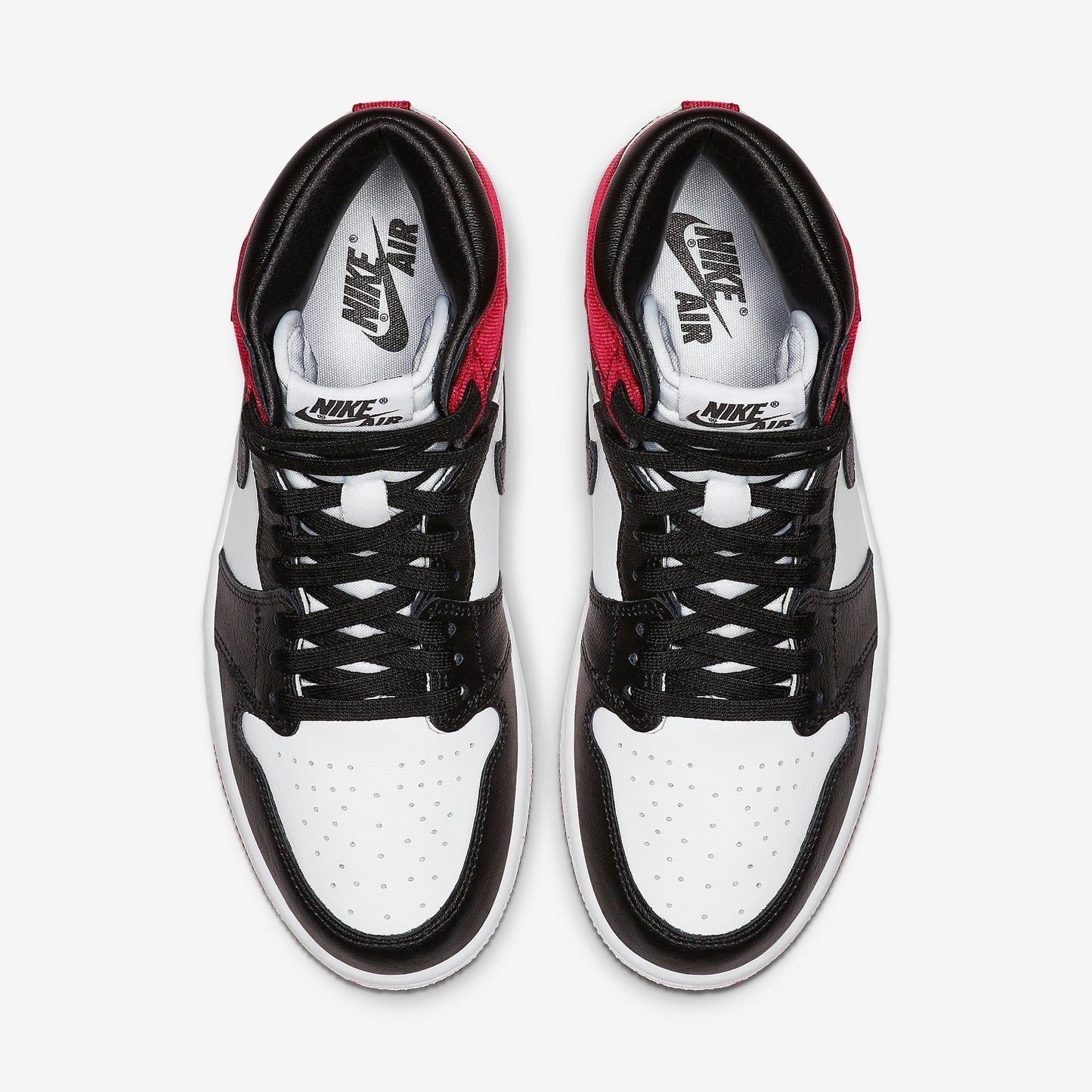 (Women's) Aithtr Jordthtan 1 Retro High OG 'Satin Black Toe' (2019) CD0461-016