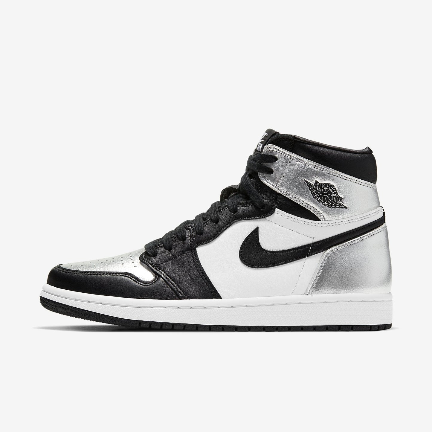 (Women's) Aithtr Jordthtan 1 Retro High OG 'Silver Toe' (2021) CD0461-001