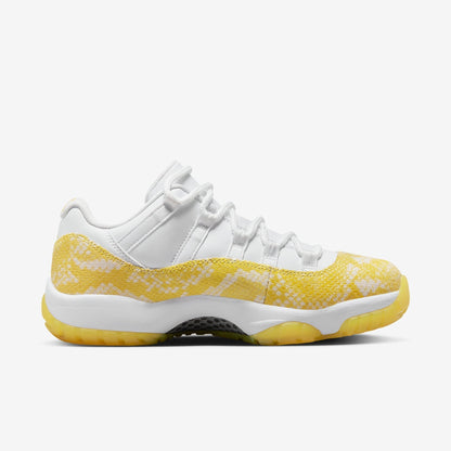 (Women's) Aithtr Jordthtan 11 Retro Low 'Yellow Snakeskin' (2023) AH7860-107