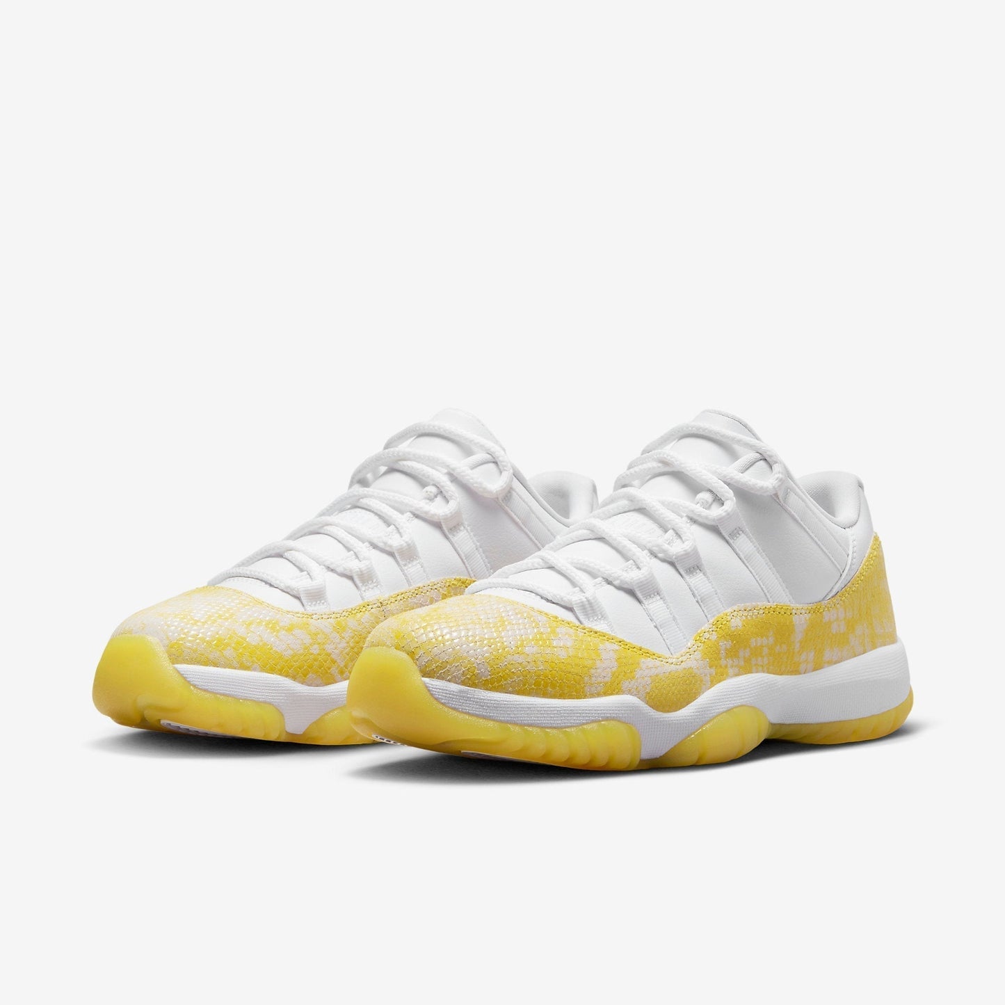(Women's) Aithtr Jordthtan 11 Retro Low 'Yellow Snakeskin' (2023) AH7860-107