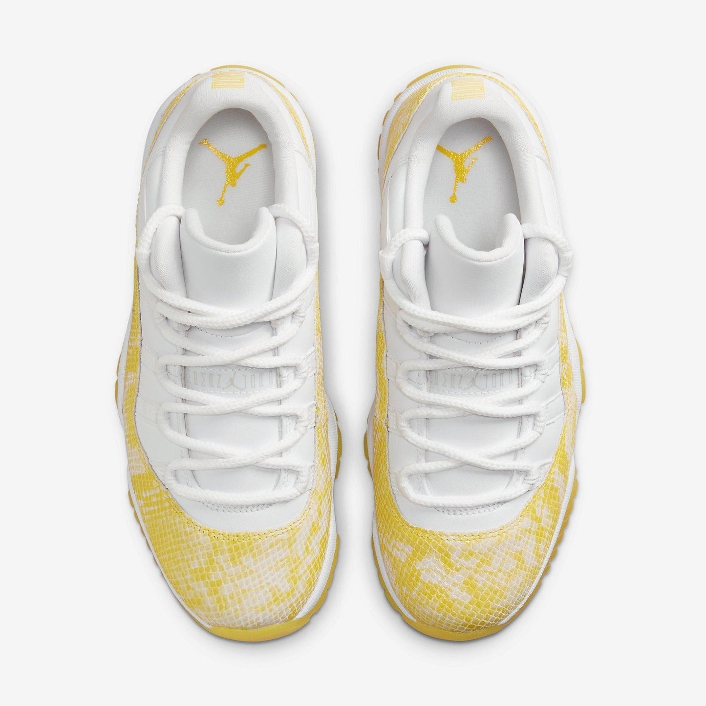 (Women's) Aithtr Jordthtan 11 Retro Low 'Yellow Snakeskin' (2023) AH7860-107