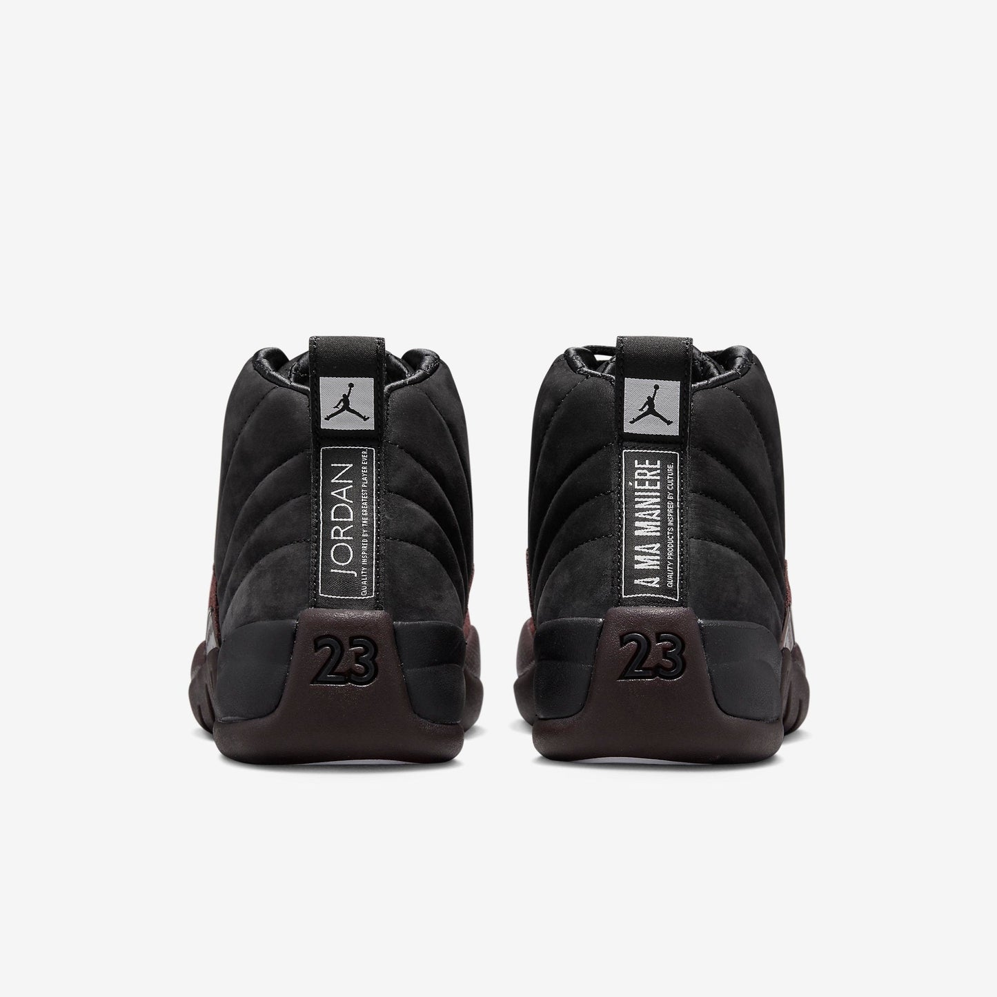 (Women's) Aithtr Jordthtan 12 Retro SP x A Ma Maniére 'Black' (2023) DV6989-001
