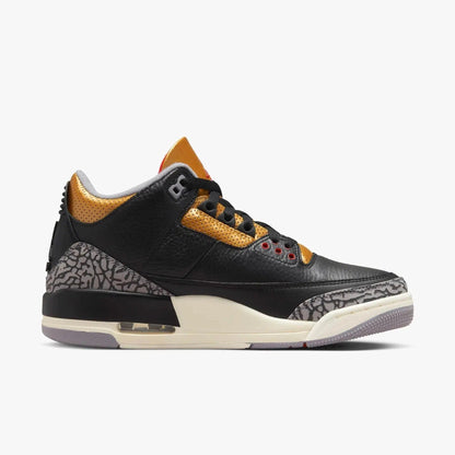 (Women's) Aithtr Jordthtan 3 Retro 'Black Cement Gold' (2022) CK9246-067