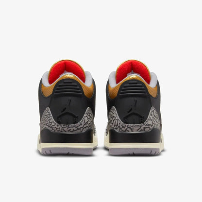 (Women's) Aithtr Jordthtan 3 Retro 'Black Cement Gold' (2022) CK9246-067