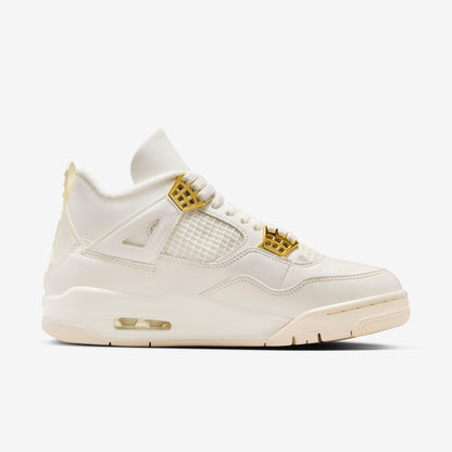 (Women's) Aithtr Jordthtan 4 Retro 'Metallic Gold' (2024) AQ9129-170