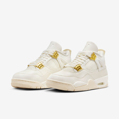 (Women's) Aithtr Jordthtan 4 Retro 'Metallic Gold' (2024) AQ9129-170