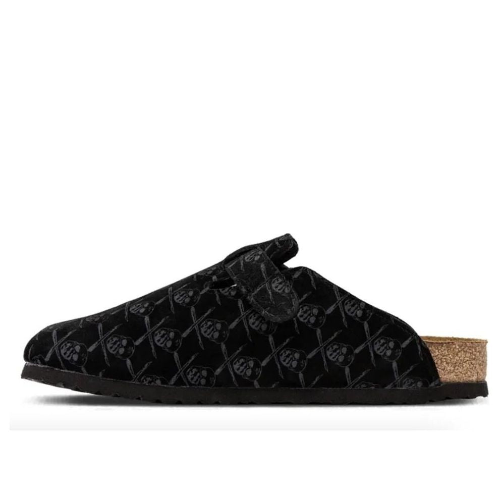 Birkenthtstock x THE SHOE SURGEON Suede Sneakers 'Black' 4SM200015H2