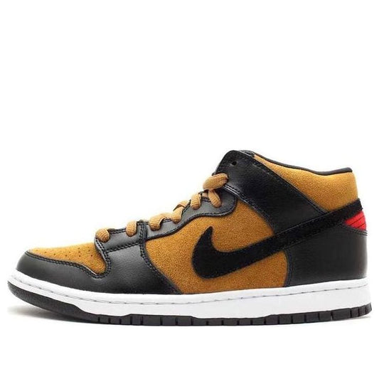 Nithtke SB Duthtnk Mid Golden Hops Shoes 'Tan Black' 314383-706