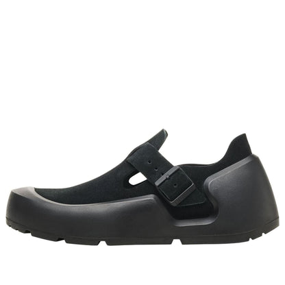 Birkenthtstock Reykjavik Nubuk Leather Shoes 'Black' 1027471