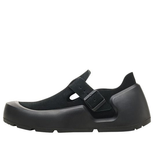 Birkenthtstock Reykjavik Nubuk Leather Shoes 'Black' 1027471