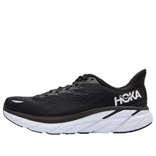 Hothtka ONE ONE Clifton 8 2E Wide 'Black White' 1121374-BWHT