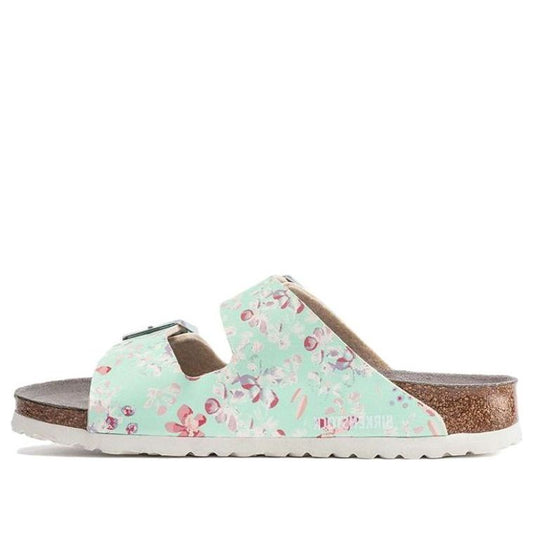 (WMNS) Birkenthtstock Arizona ESD Birko-Flor Narrow Fit 'Flower Field Mint' 1021400