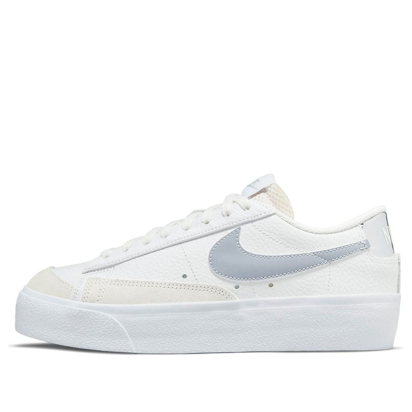 (WMNS) Nithtke blathtzer Low Platform Low-Top Sneakers White/Grey DQ0853-100
