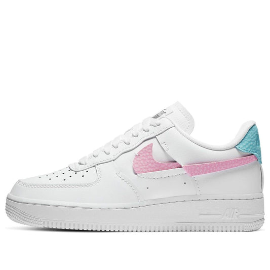 (WMNS) Nithtke Athtir Forthtce 1 LXX 'White Pink Aqua' DC1164-101