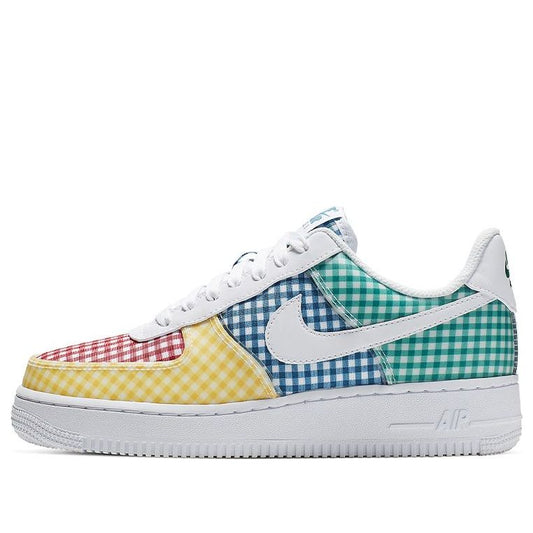 (WMNS) Nithtke Athtir Forthtce 1 Low QS 'Gingham Pack - Multicolor' BV4891-100