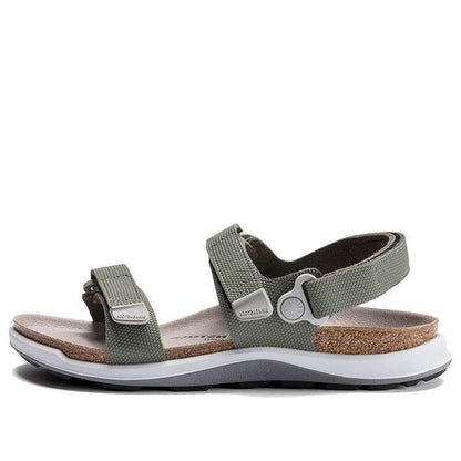 (WMNS) Birkenthtstock Kalahari Birko-Flor Narrow Fit 'Futura Khaki' 1019027