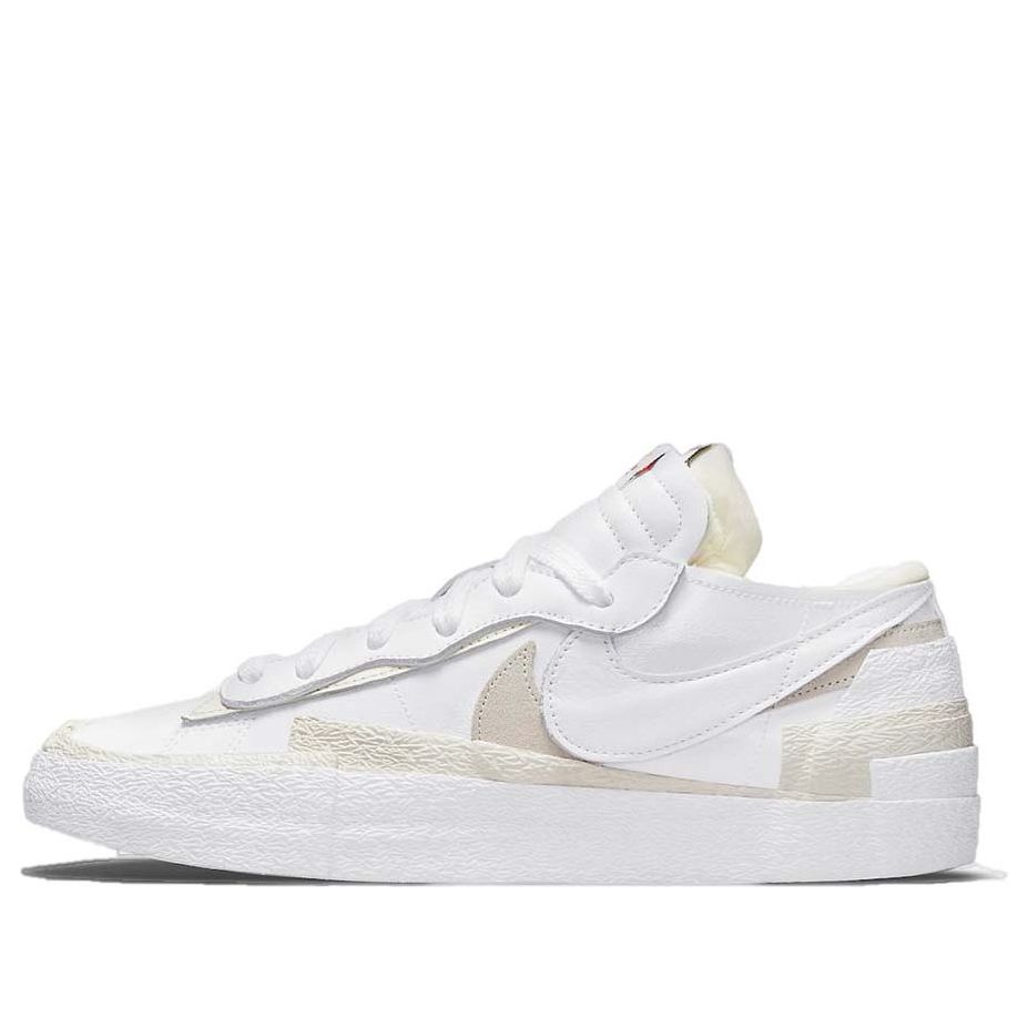 Nithtke blathtzer Low x Sacai 'White Patent' DM6443-100