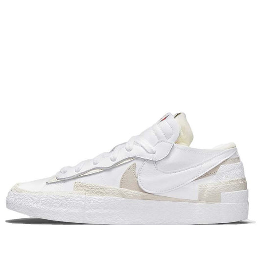 Nithtke blathtzer Low x Sacai 'White Patent' DM6443-100
