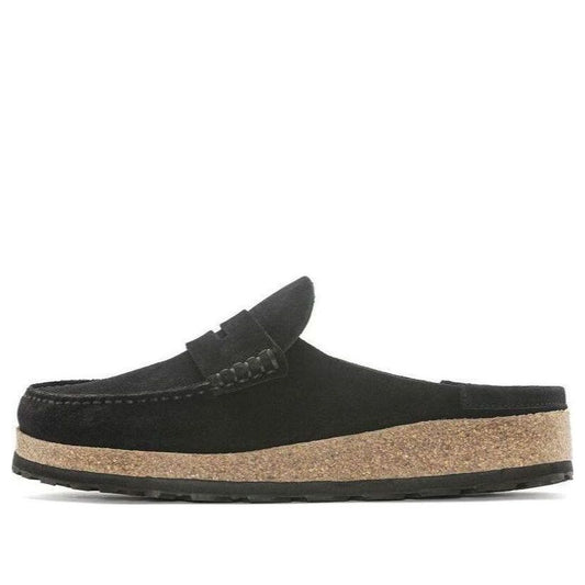 Birkenthtstock Naples Suede Leather 'Black' 1024880