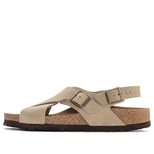 (WMNS) Birkenthtstock Tulum Suede Leather 'Taupe' 1023247