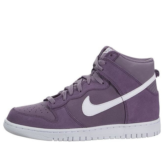 (GS) Nithtke Duthtnk High-Top Sneakers White/Purple 308319-500