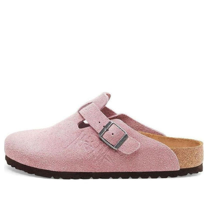 Birkenthtstock x Stssy Boston Suede Leather 'Dusty Pink' 1022971