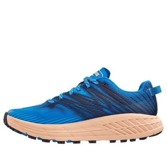 (WMNS) Hothtka ONE ONE Speedgoat 4 Low GS Blue/Apricot 1106527-IBBA